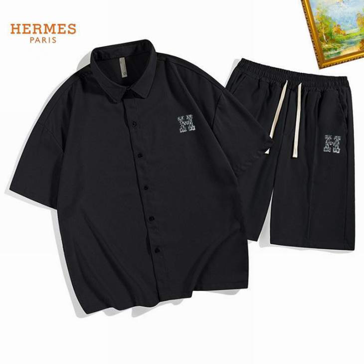 Picture of Hermes Shirt Pant Suits _SKUHermesM-3XL25tx8422388